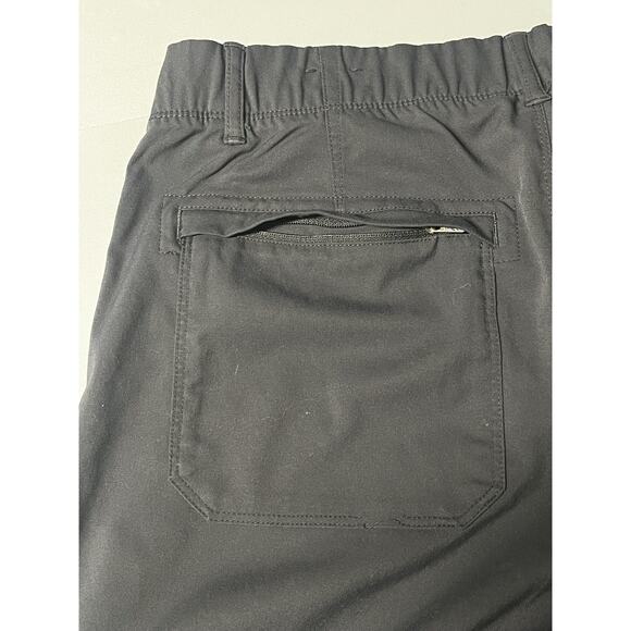 REI Co-op Pants Womens 10 Black Hiking Outdoor Stretch Elastic Waist Zip Pockets - Picture 6 of 10